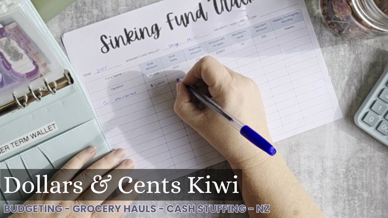 Goals for Sinking Funds | Making Some I.O.U Cards