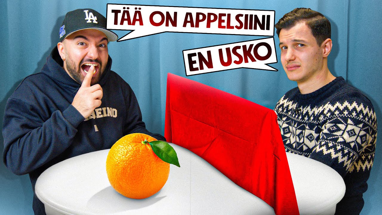 Jos arvaat väärin nii kärsit!