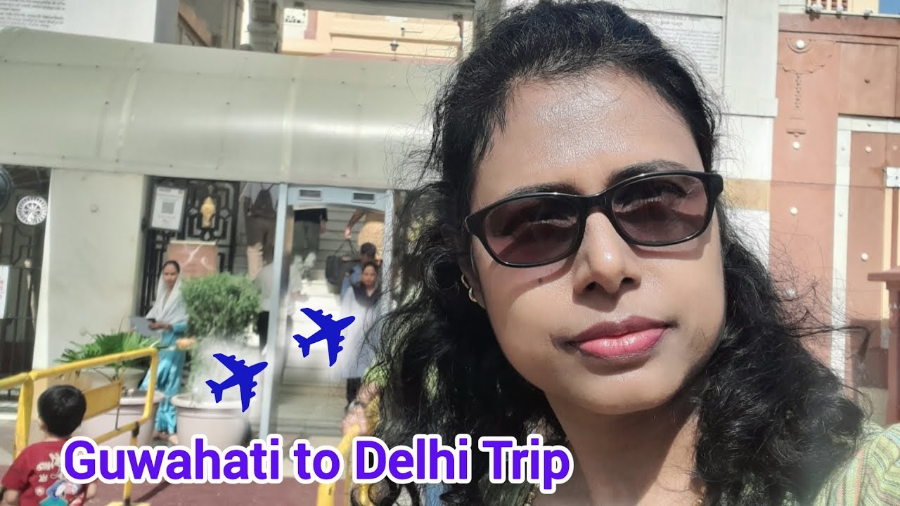 Guwahati to Delhi Trip ✈️ | #vlog #indiavlog #hindivlog #assam #hindi #travelvlog #travel #northeast