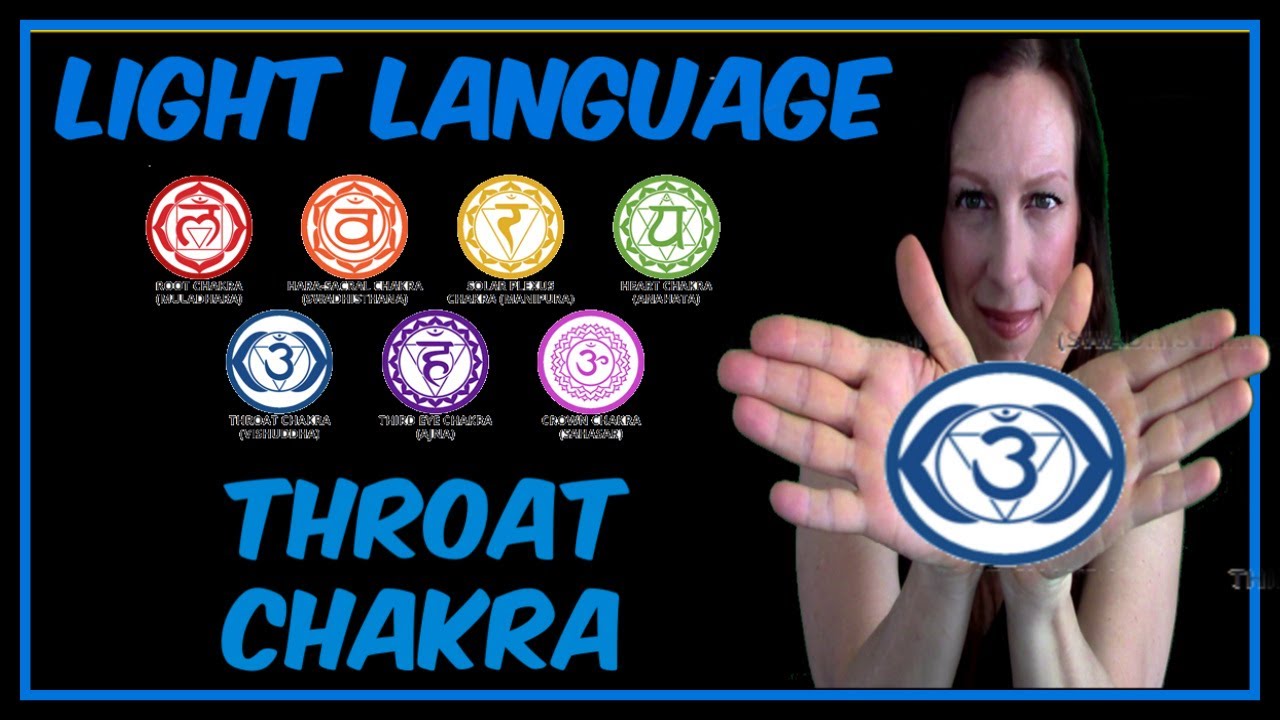 LIGHT LANGUAGE l THROAT CHAKRA 💙 AUTHENTICITY AND CREATIVE EXPRESSION l 192 HZ FREQUENCY