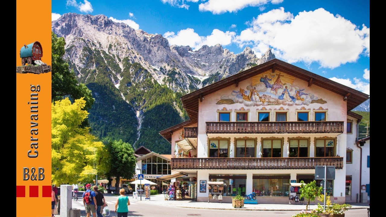 Campingurlaub in Deutschland/Oberbayern/Naturcamping Isarhorn/ Mittenwald/ Leutascher Geisterklamm