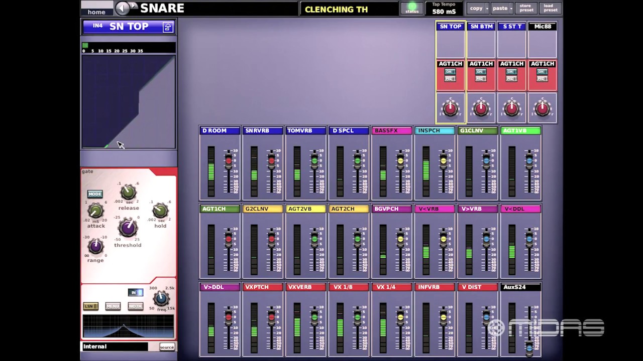 Input Channels - Midas Master Class Series - ProX with Steve Lagudi