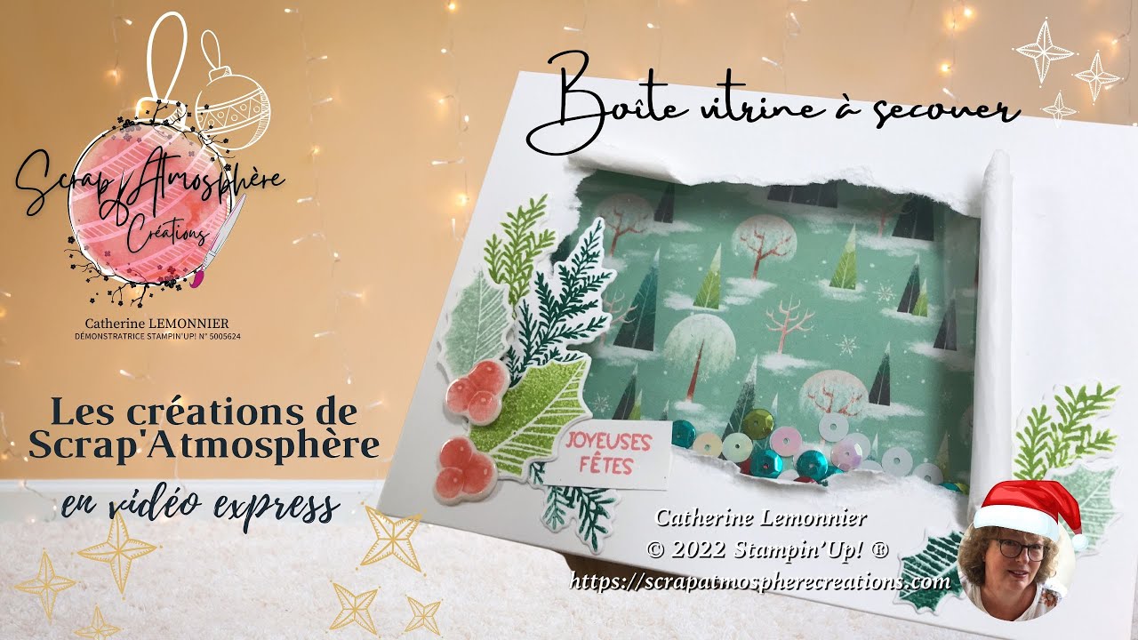 Boîte vitrine à secouer