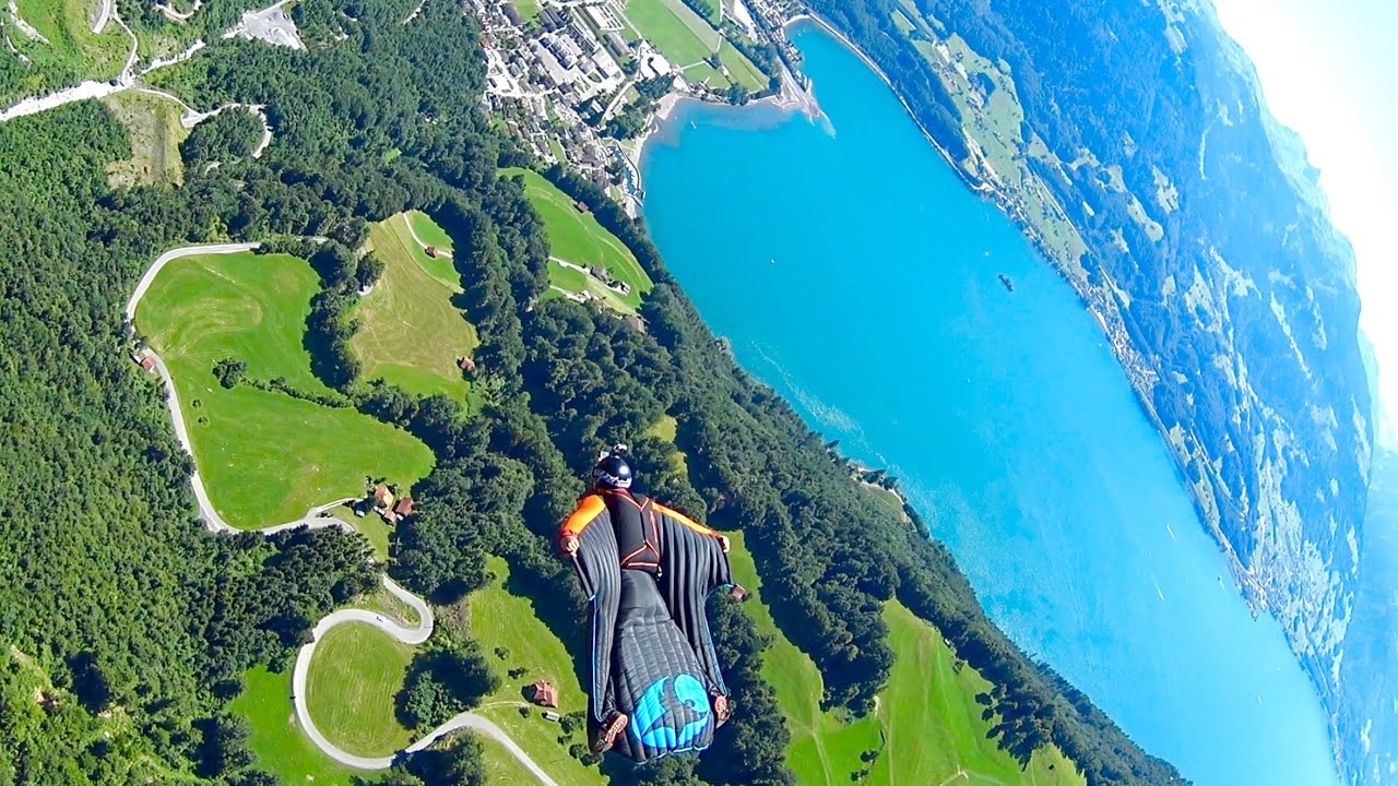 Mesut Turan - Walenstadt Wingsuit BASE jump