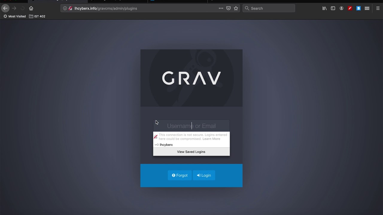 LHCyberx Explains: Grav CMS Plugins
