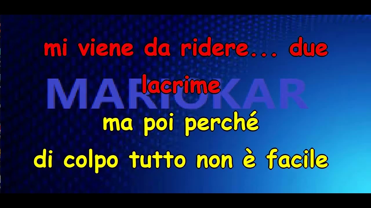 Luca Carboni   Settembre  karaoke