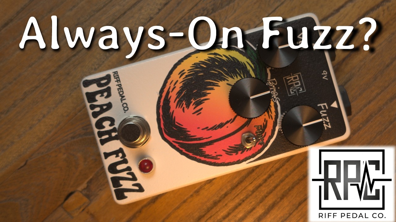 Is This the Only Fuzz You Need? | Riff Pedal Co. Peach Fuzz