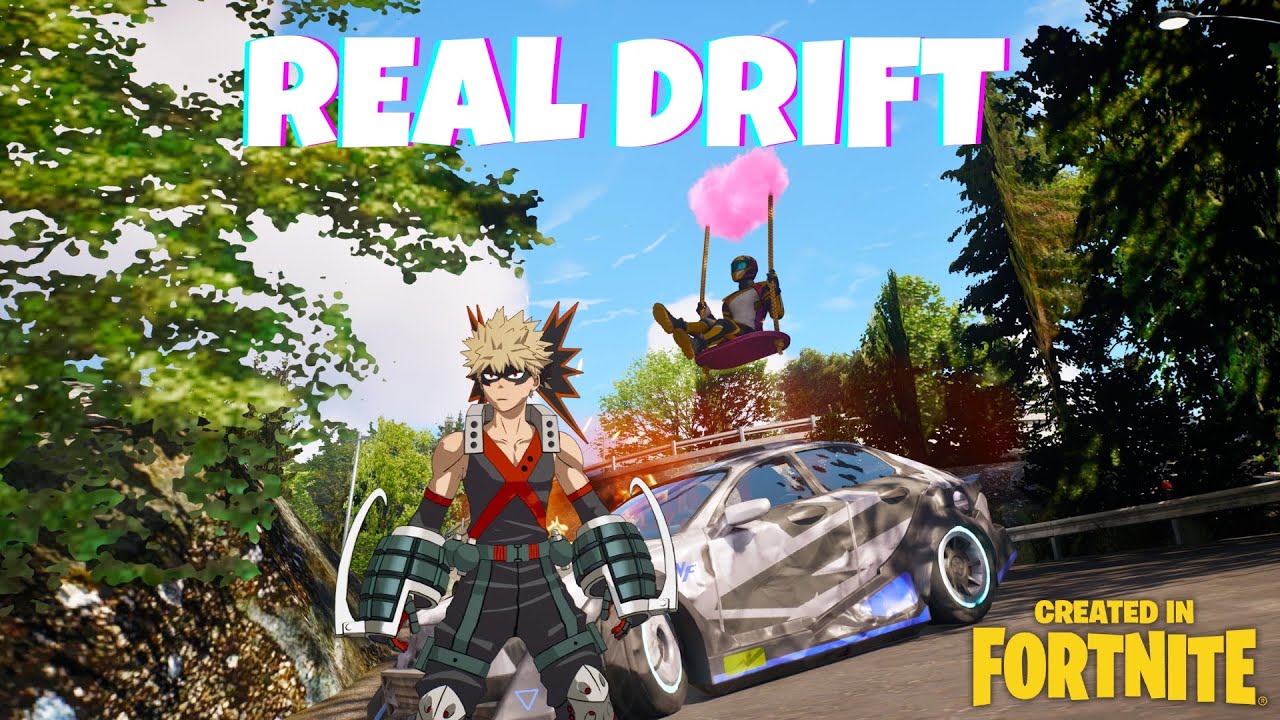 🏎️ Mastering Drifts in Fortnite's REAL DRIFT - OPEN WORLD! 🌎
