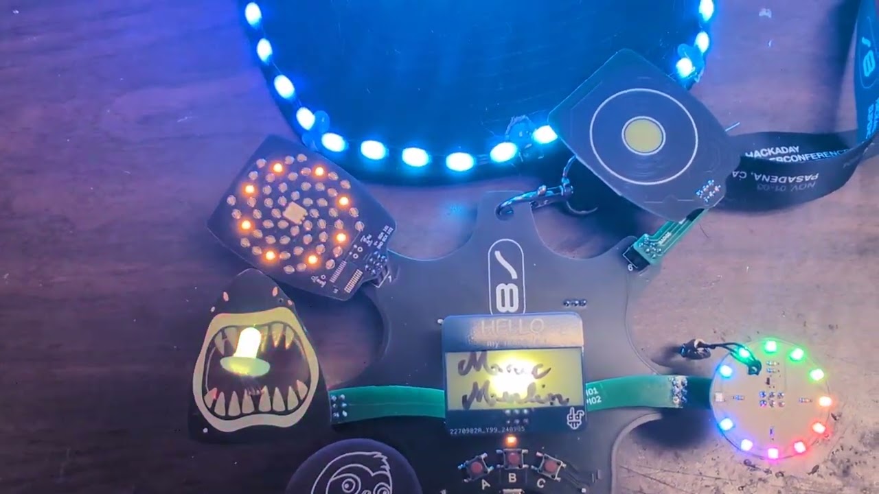 Hackaday Superconference 2024 SAO Badge
