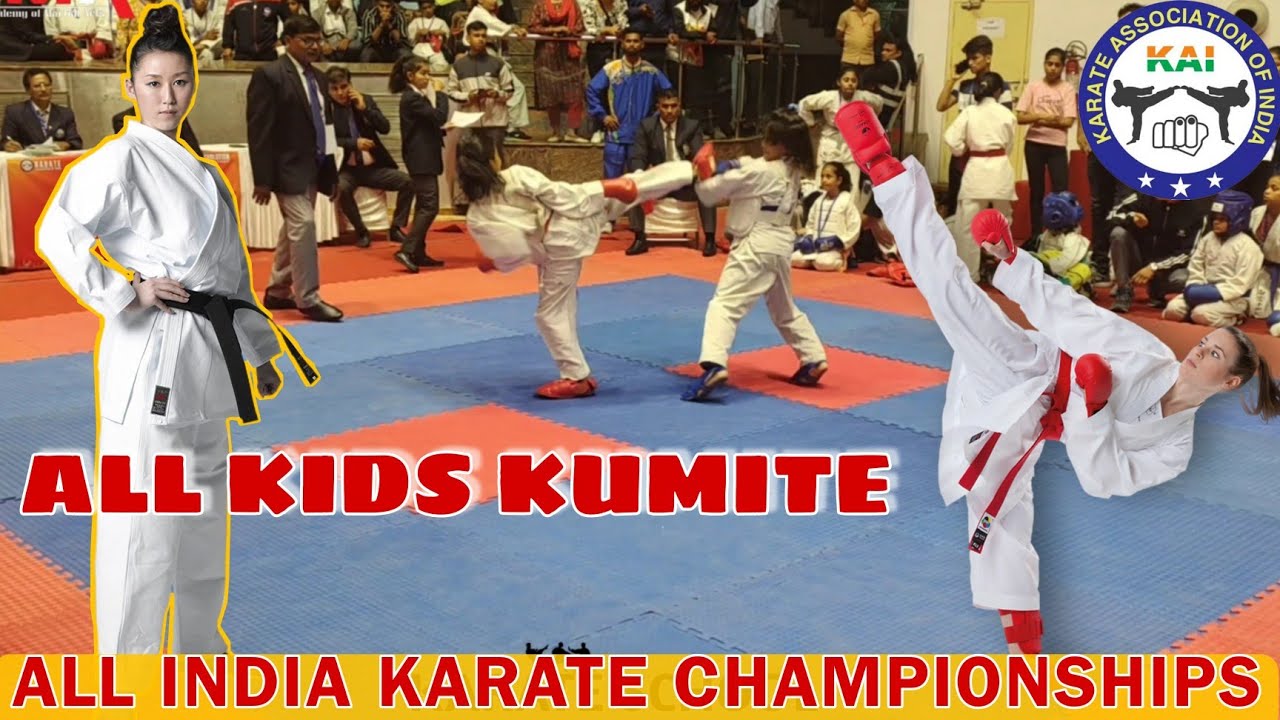 ALL BEST GIRLS & BOYS KARATE KUMITE | KAI ALL INDIA KARATE CHAMPIONSHIPS 2023 | KARATE SCHOOL.