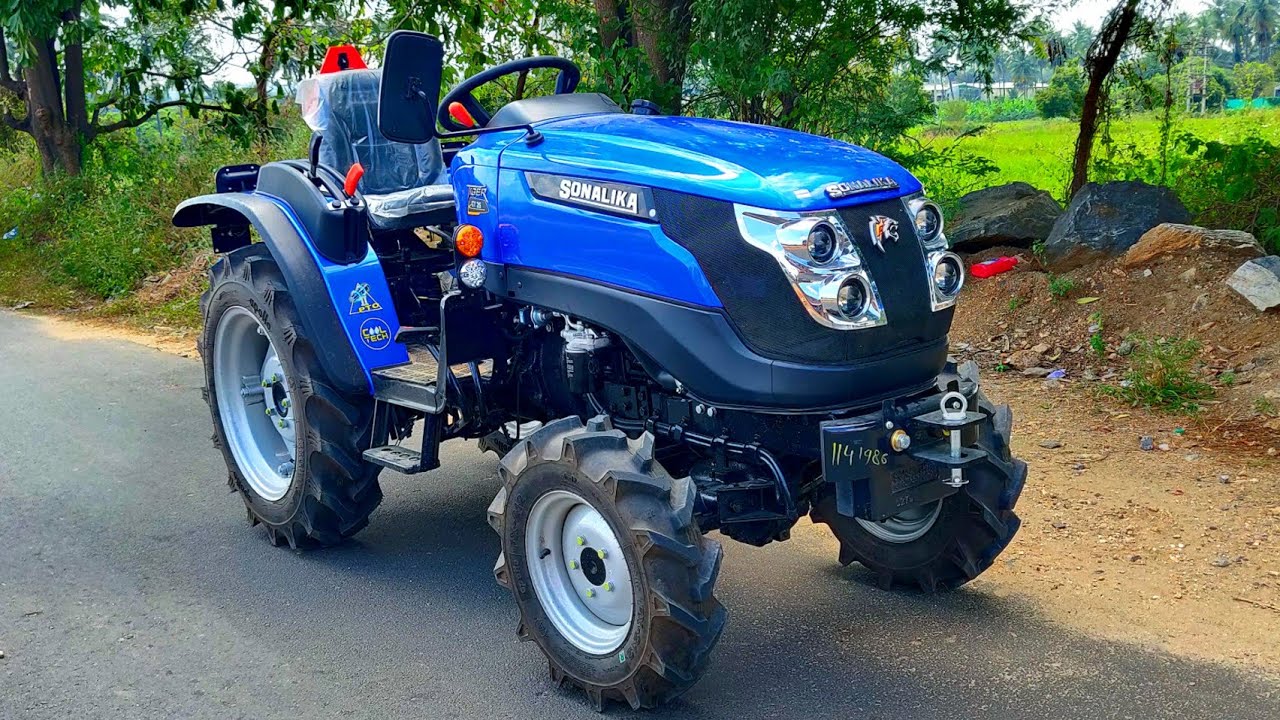New Sonalika Tiger GT-30 30 hp 4wd  mini tractor Full review