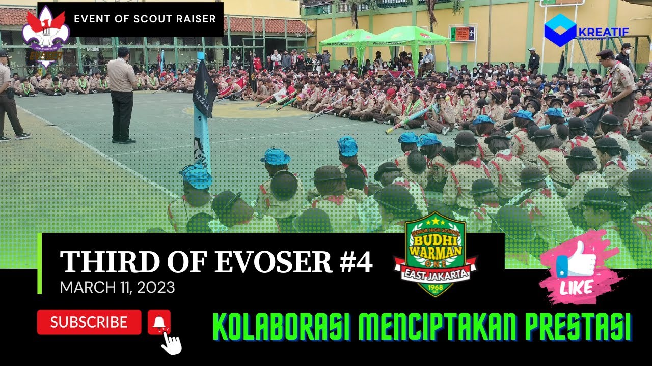 SMA Budhi Warman 1, Event of Scout Raiser the Third (EVOSER3) 2023, part four