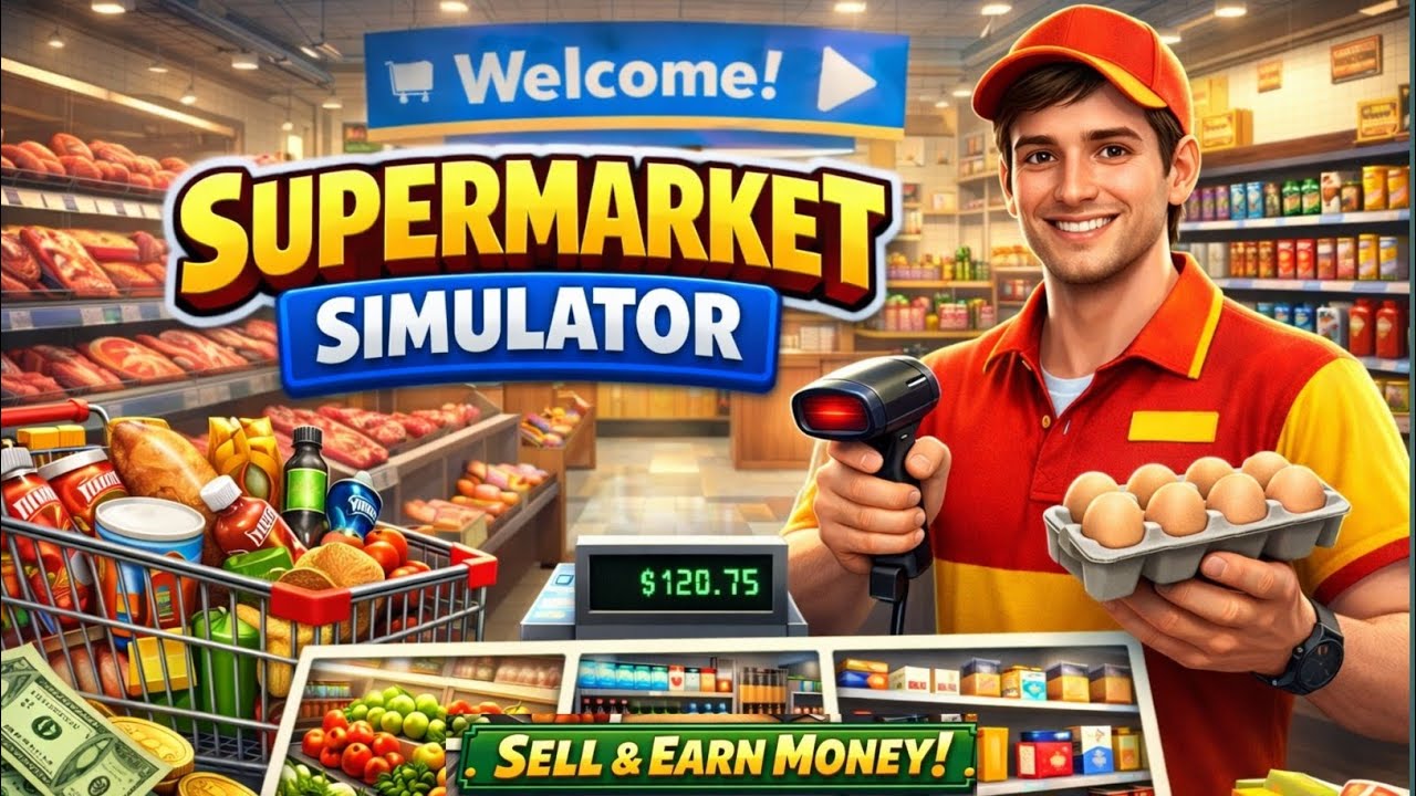 Supermarket Simulator Gameplay | দোকান খুলে কোটিপতি হলাম! 😱🛒