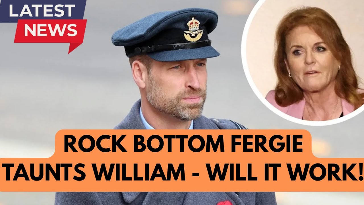 ROCK BOTTOM - FERGIE FIRES UP LATEST #royal #britishroyalfamily #epstienfiles