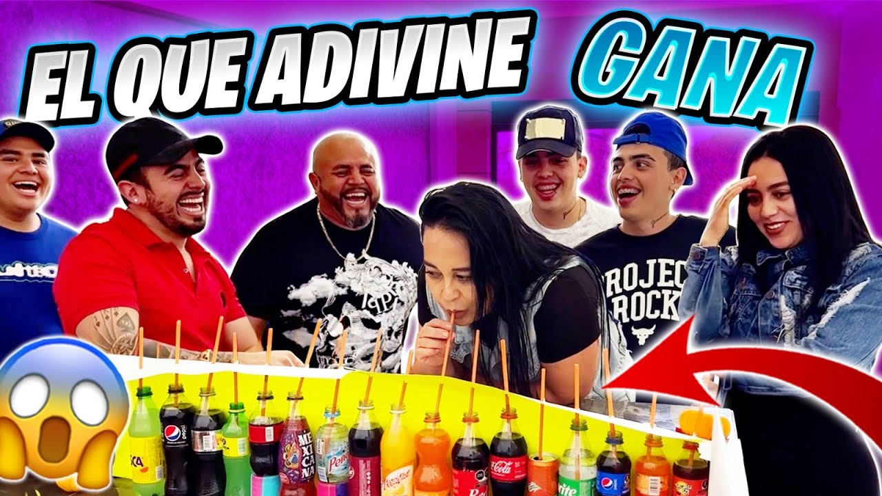 Adivina el REFRESCO🥤o cae al AGUA con HIELOS🧊/ FAMILIA MILLONARIA DIAZ