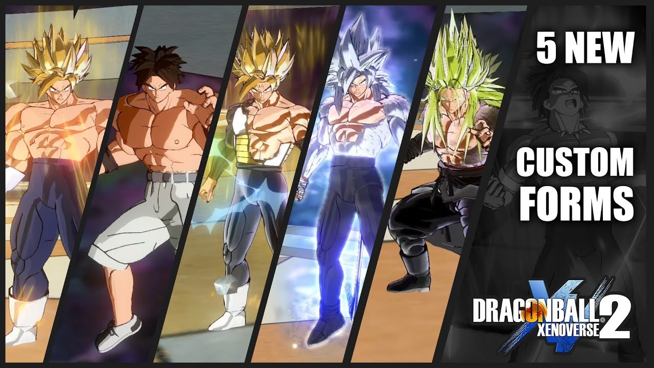 New Transformations for Cac / Custom Character (2018) | Dragon Ball Xenoverse 2 MODS