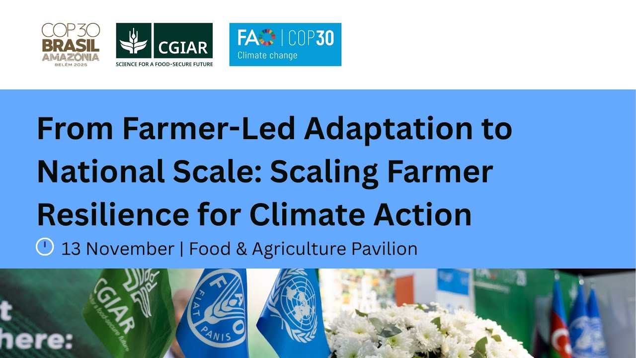 From Farmer-Led Adaptation to National Scale: Scaling Farmer Resilience for Climate Action