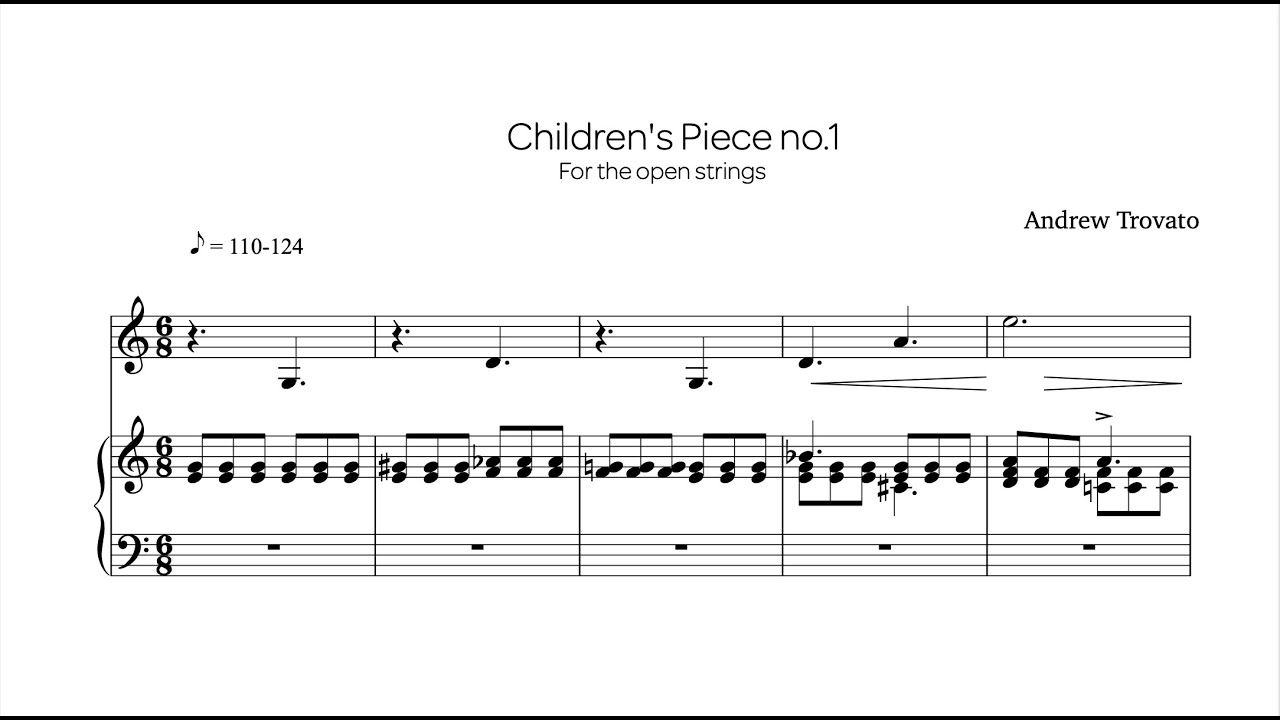If this is possible using only 4 open strings the world of music is infinite