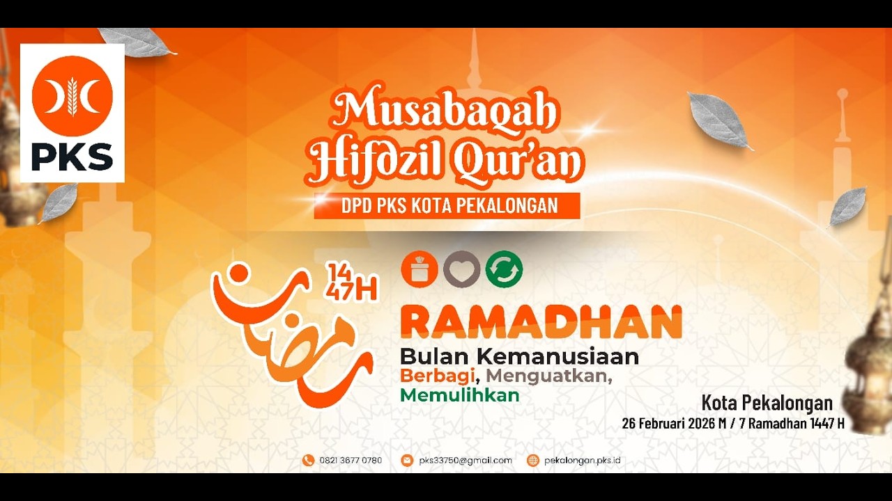 Mushabaqoh Hifdzil Qur'an (MHQ) DPD PKS Kota Pekalongan 2026