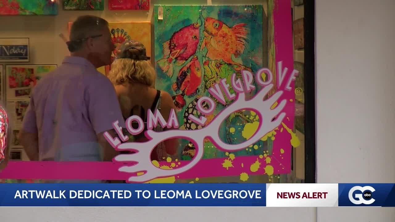 Beloved Matlacha artist Leoma Lovegrove honored at Fort Myers art walk Friday night