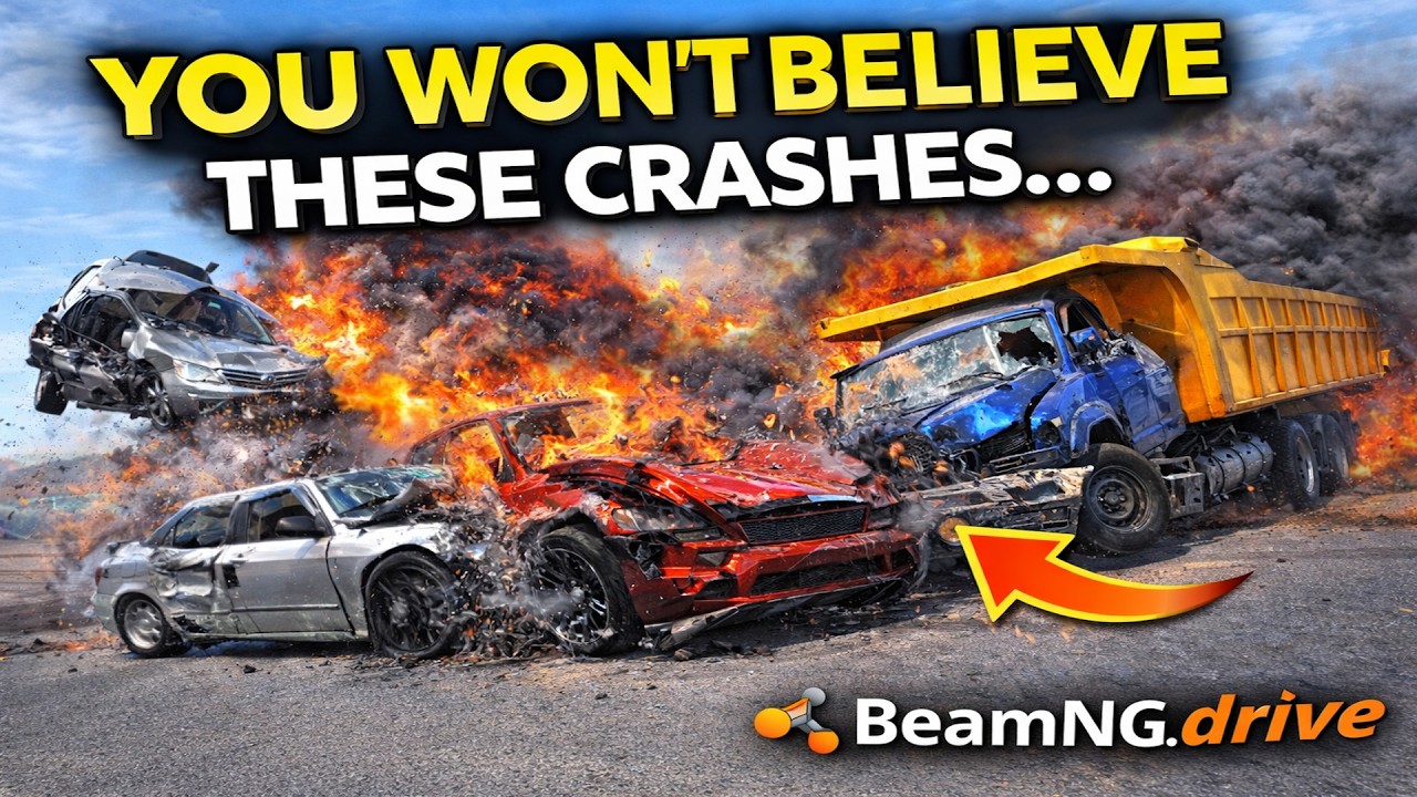 You Won’t Believe These Crashes… 😱| BeamNG.drive