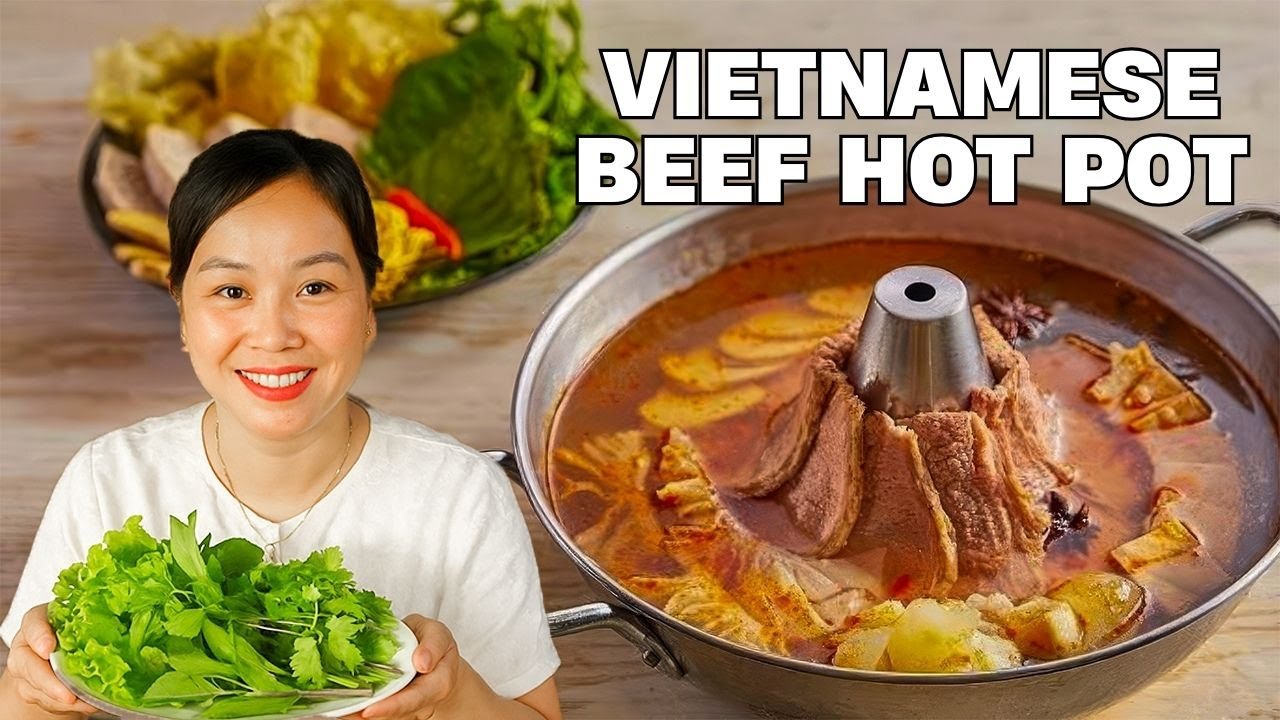 Vietnamese Beef Hot Pot - Traditional Soup From Vietnam | Asia Cuisine