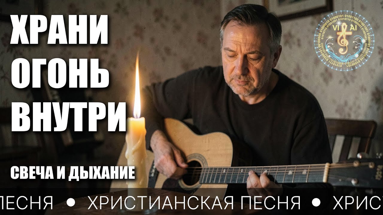 Тёплая молитва о внутреннем огне — СВЕЧА И ДЫХАНИЕ | христианская песня