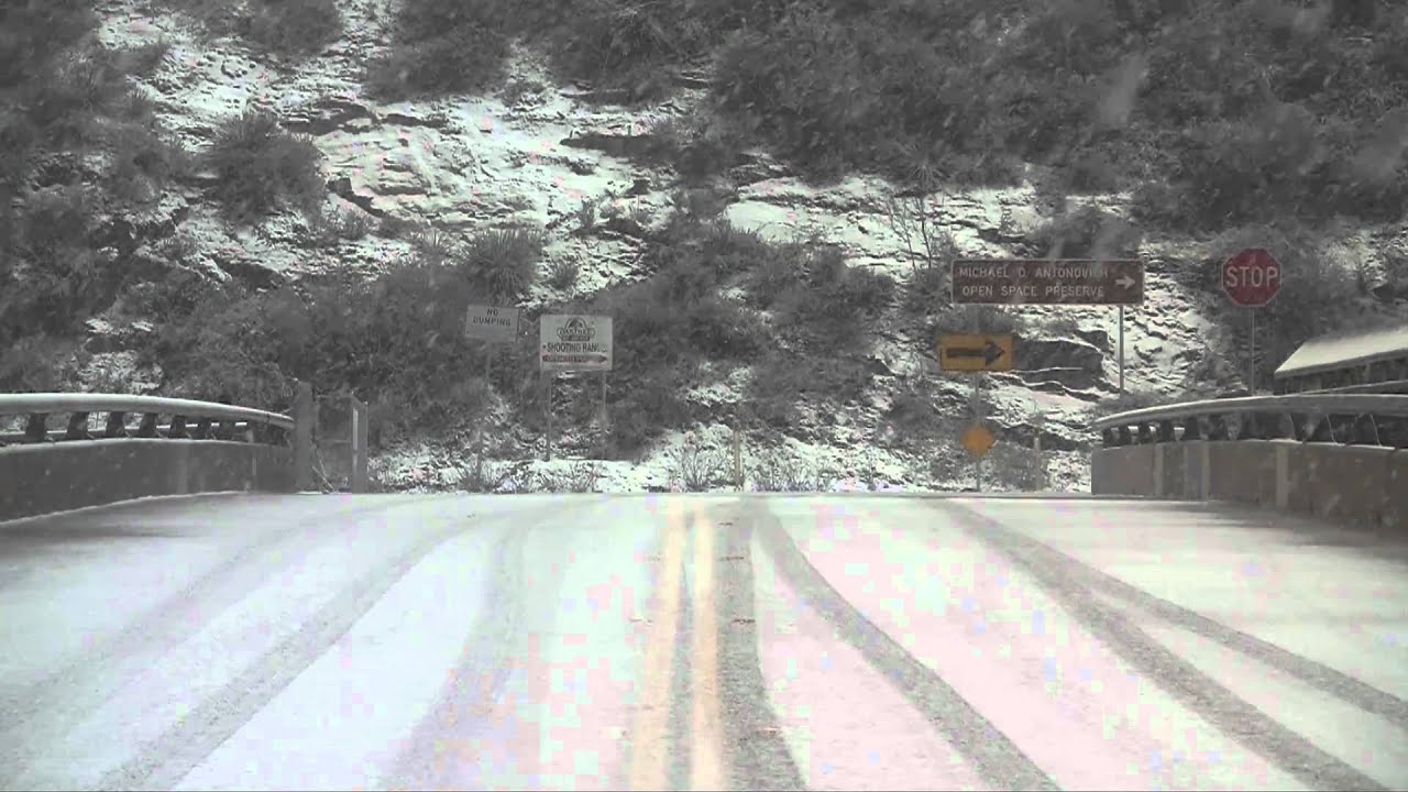 Snow @ Newhall Pass in Los Angeles! Need I say more?
