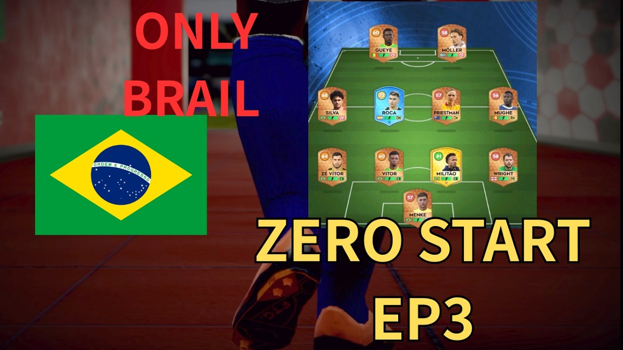 ONLY Brazil Players&hellip; We&rsquo;re Getting Stronger 🇧🇷 | Episode 3 | DLS 26