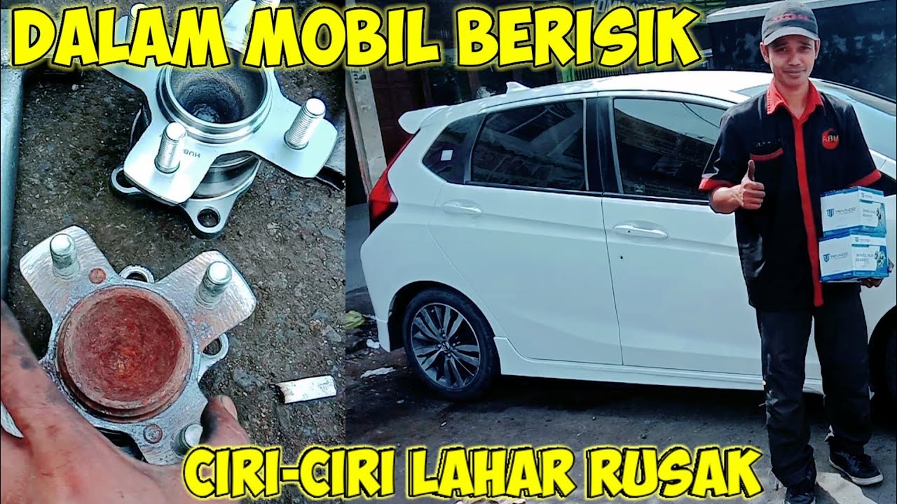 cara ganti bearing belakang | pengaruh lampu abs nyala terus jazz RS dan ciri-ciri rusak