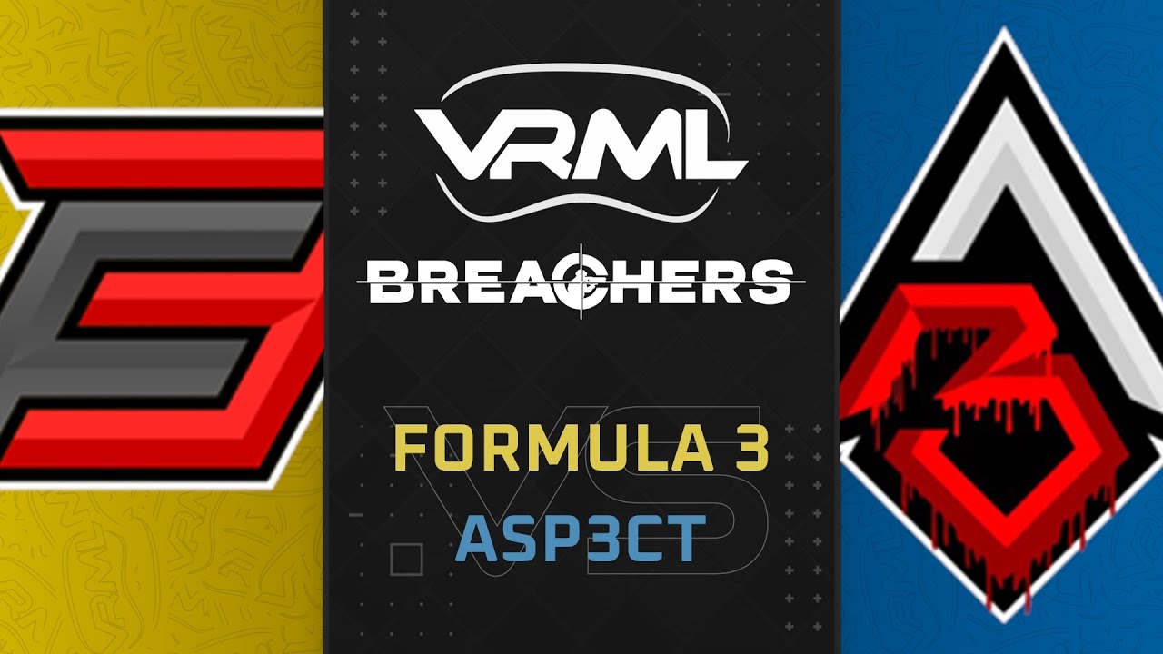 Breachers - Formula 3 vs ASP3CT - Season 2 Week 10 - VRML