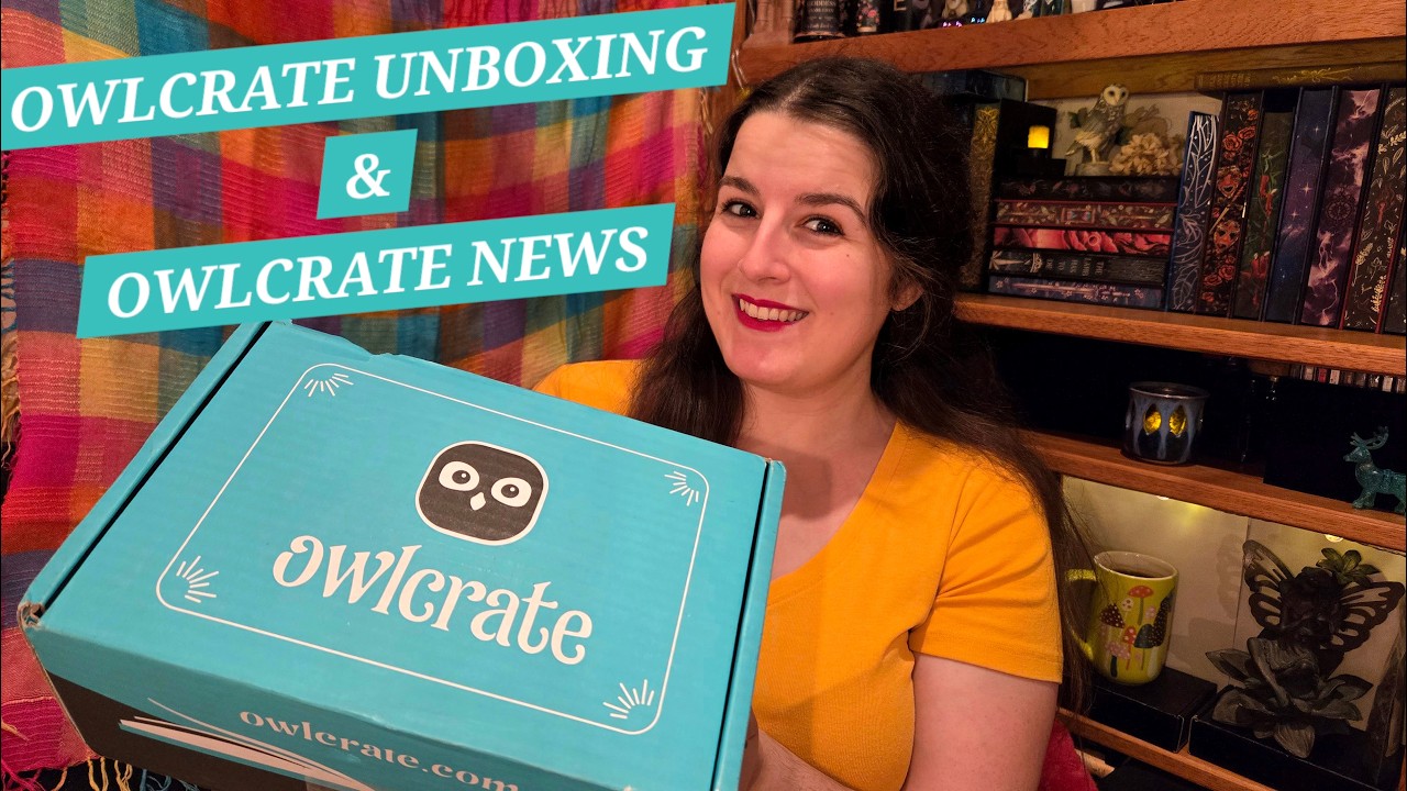 Owlcrate August Unboxing 2026🦉& HUGE Owlcrate News!!!