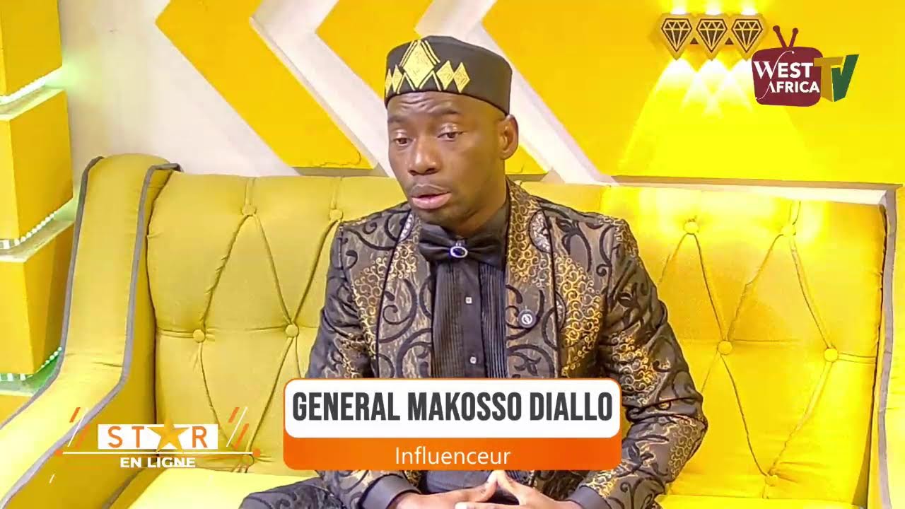 STAR EN LIGNE AVEC MAKOSSO ET CAMPBELL SUR WEST AFRICA TV