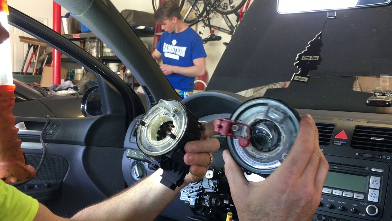 2008 VW MK5 GTI Clock Spring Replacement