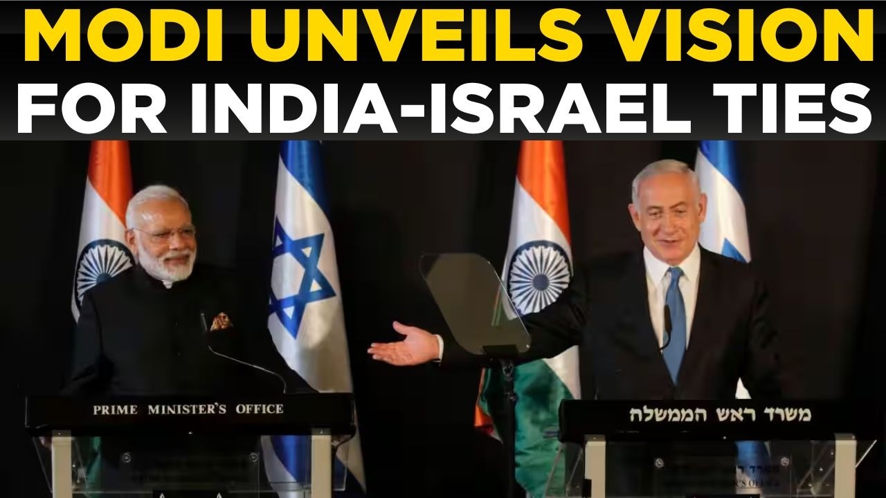MODI IN ISRAEL LIVE | PM Modi's Vision for India-Israel Ties Unveiled at Knesset