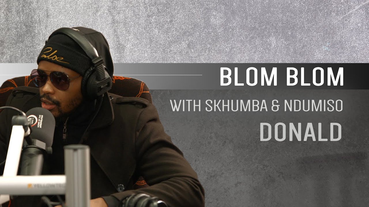 Donald on Blom Blom with Skhumba and Ndumiso