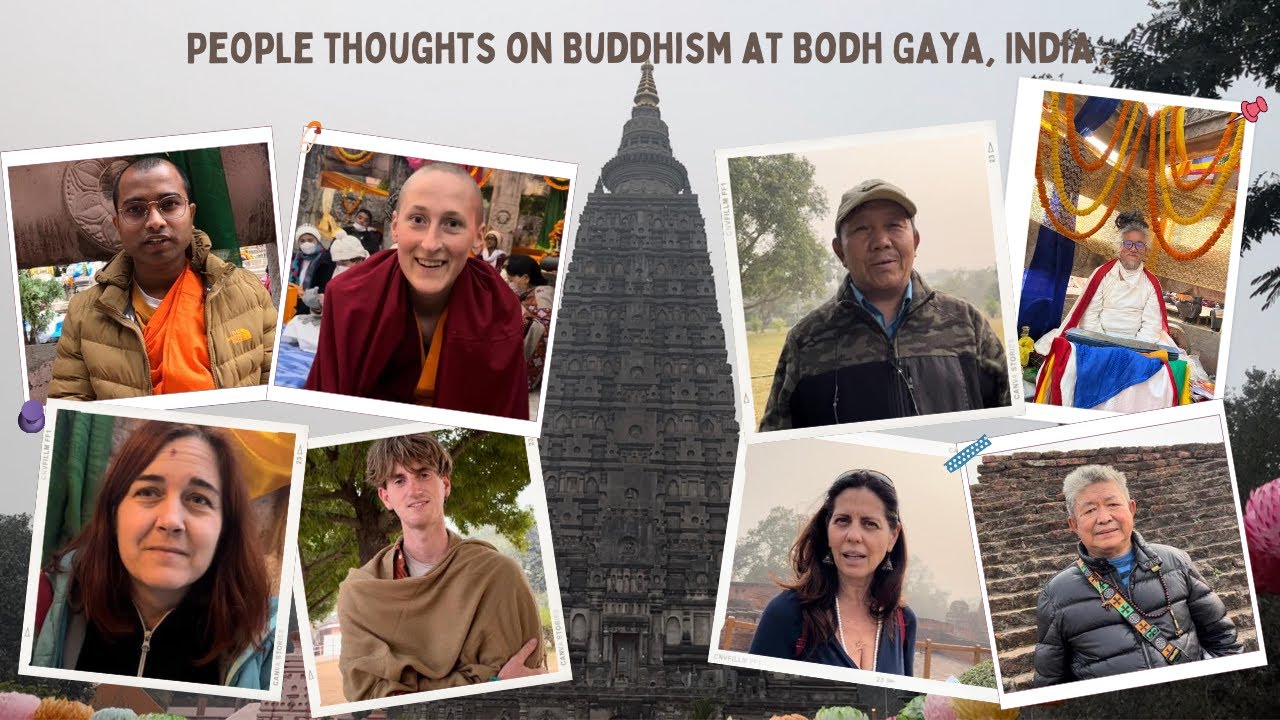 People at Bodh Gaya, India | Bihar