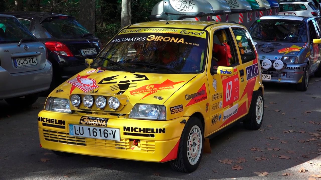 Ruben Rojas - Llorenç Muñoz | Rally Costa Brava 2021 | Fiat Cinquecento