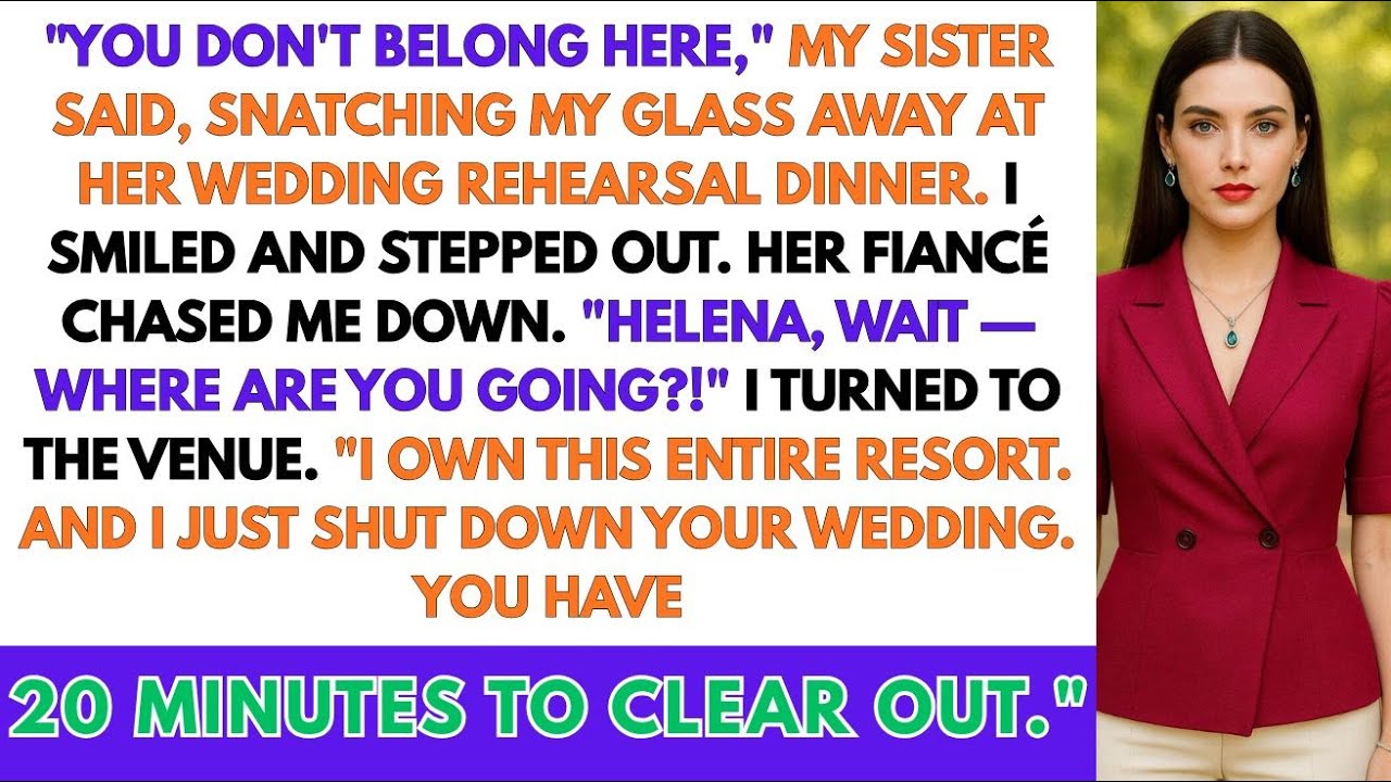 They Mocked Me at Their Wedding — Then I Told Them I’m the OWNER… and Their Reception Is OVER...