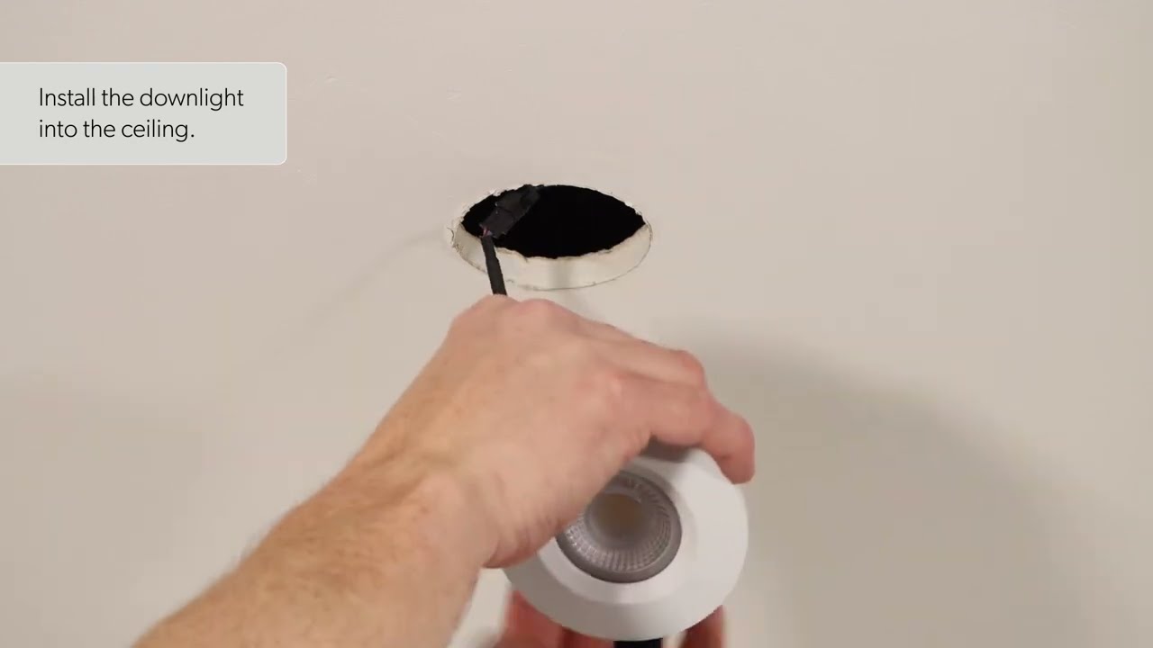 How to install 4lite's IP65 Fire Rated CCT Downlight
