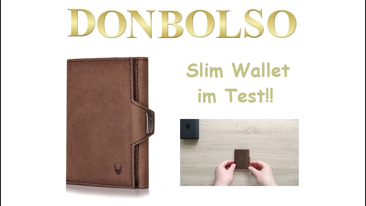 Donbolso Wallety nextGen im Test!! Top minimalist Wallet |  Kreditkartenetui! Deutsch