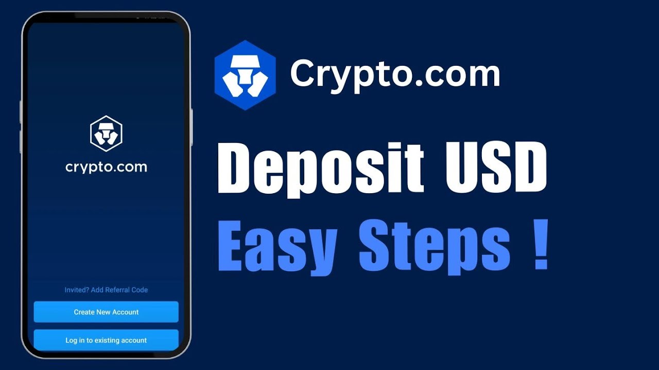 How to DEPOSIT USD on Crypto.com | Tutorial