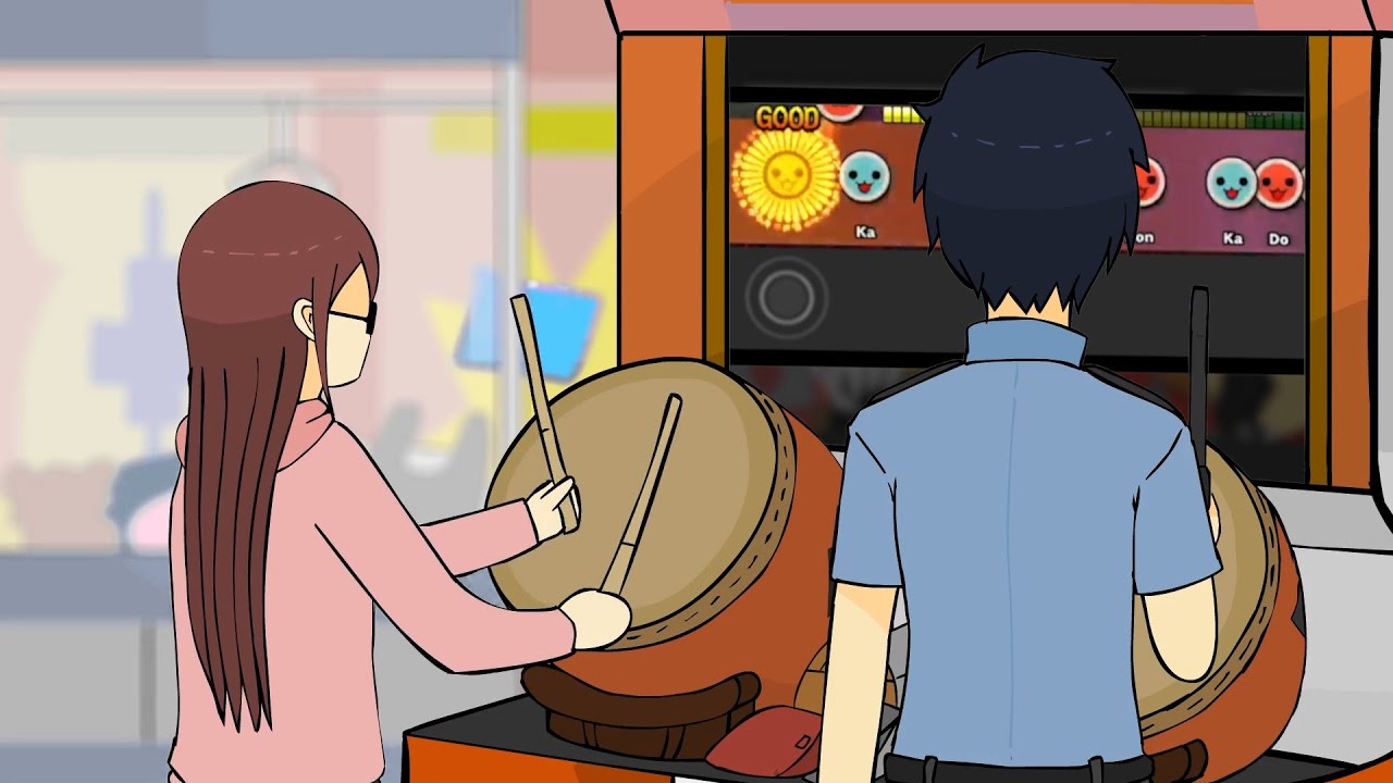 Taiko no Tatsujin is a drum game