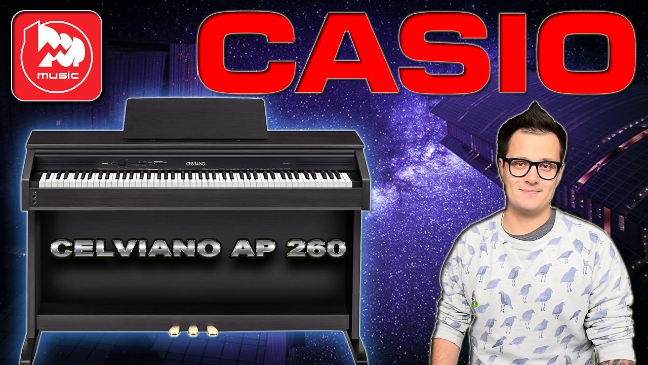 CASIO AP-260 CELVIANO - цифровое пианино в корпусе