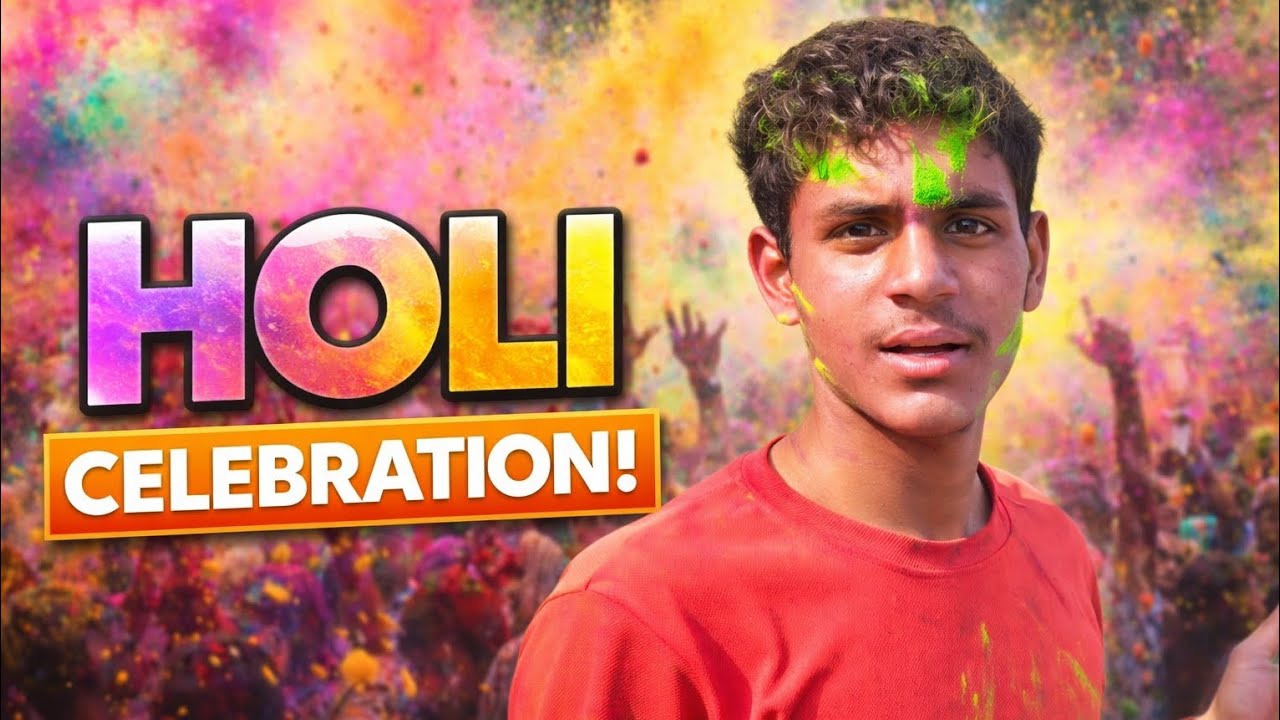  Happy Holi funny vlog 