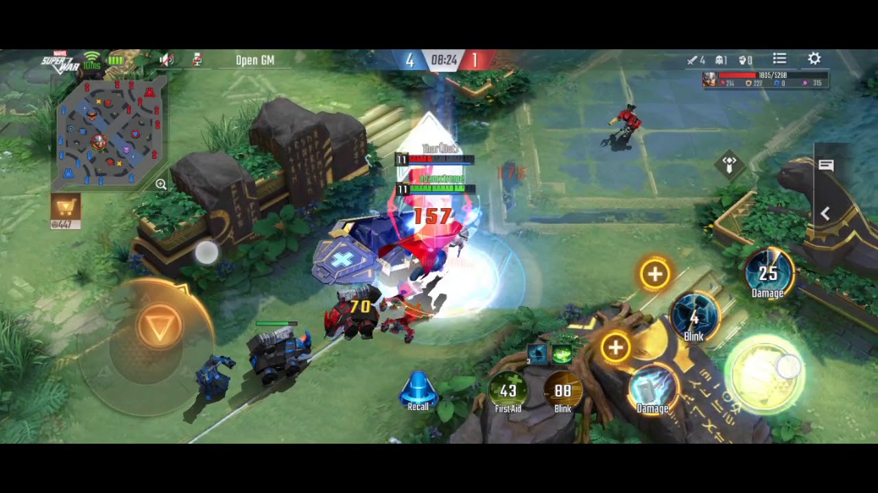 Featuring REALME 5 on Marvel Super War