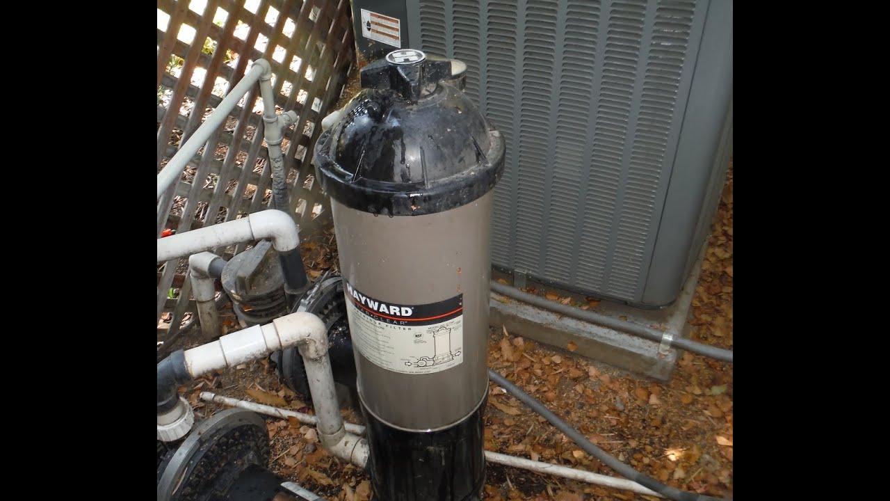 Очистка фильтра Hayward Star-Clear C225, C500, C750, CX250 и Star-Clear II