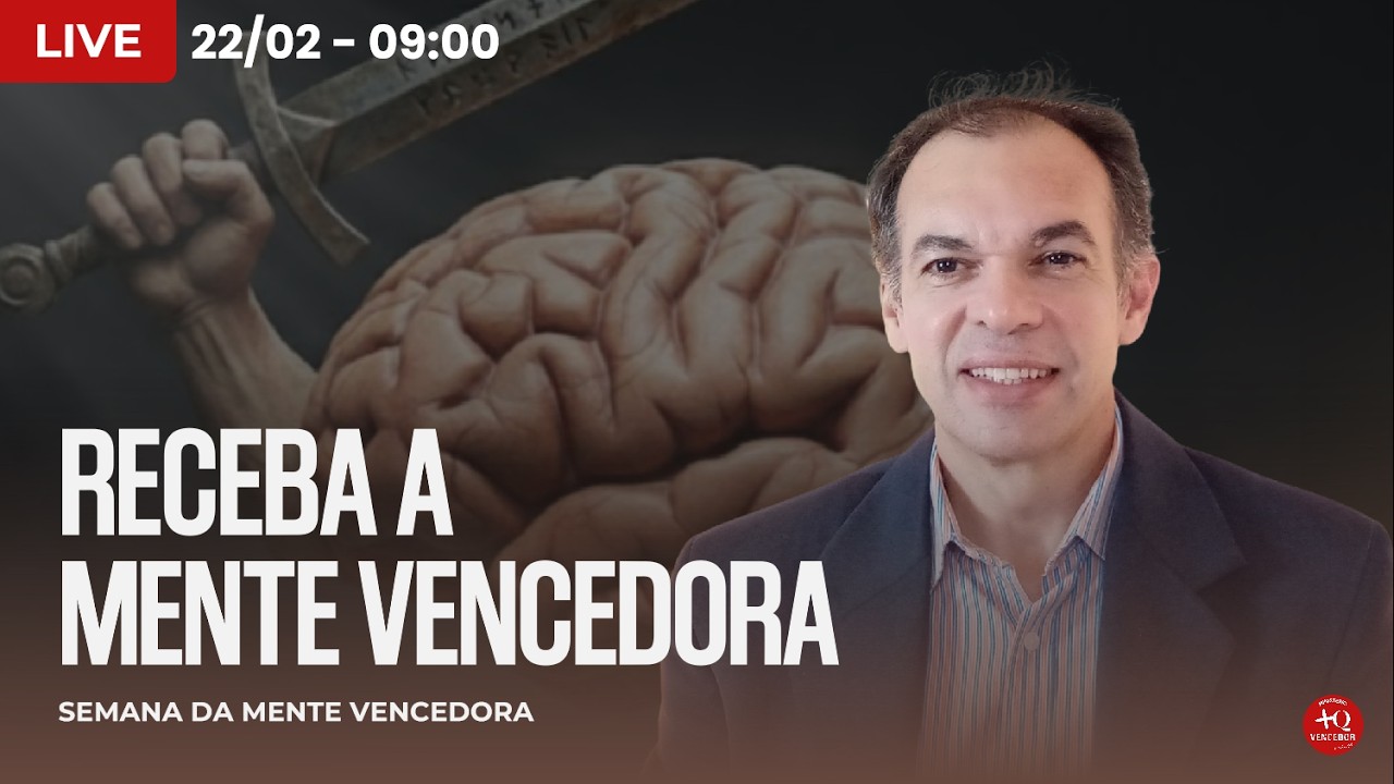 RECEBA  A MENTE VENCEDORA \\ Live \\ Pastor Lima