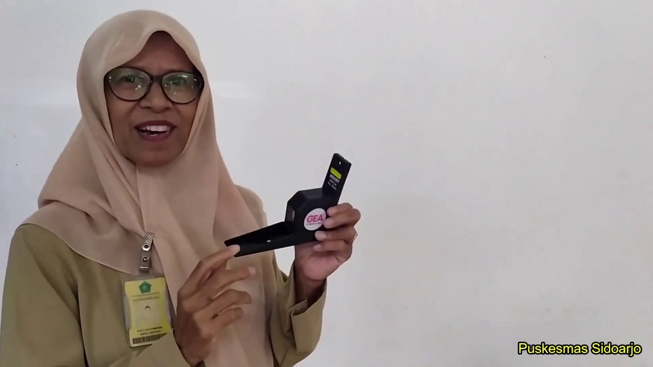 Cara Memasang Microtoise Puskesmas Sidoarjo