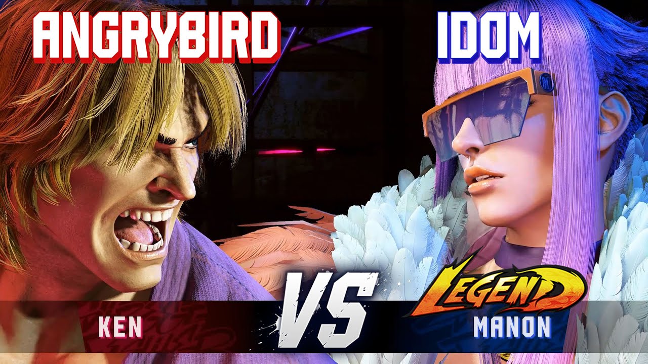 SF6 ▰ ANGRYBIRD (Ken) vs IDOM (Manon) ▰ High Level Gameplay